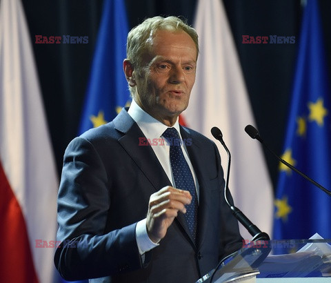 Donald Tusk na Uniwersytecie Warszawskim