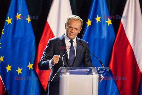 Donald Tusk na Uniwersytecie Warszawskim