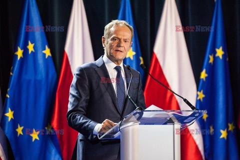 Donald Tusk na Uniwersytecie Warszawskim