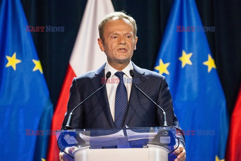 Donald Tusk na Uniwersytecie Warszawskim