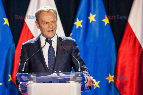 Donald Tusk na Uniwersytecie Warszawskim