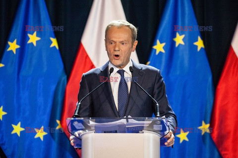 Donald Tusk na Uniwersytecie Warszawskim