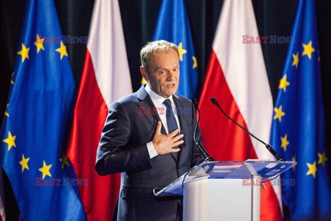 Donald Tusk na Uniwersytecie Warszawskim