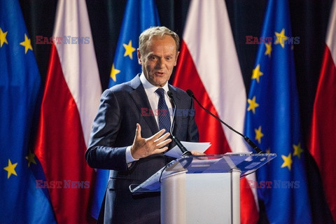 Donald Tusk na Uniwersytecie Warszawskim