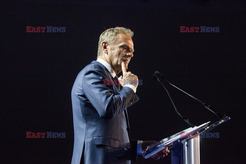 Donald Tusk na Uniwersytecie Warszawskim