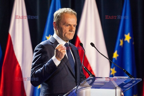 Donald Tusk na Uniwersytecie Warszawskim