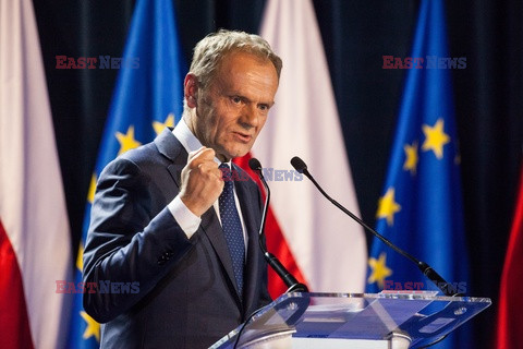 Donald Tusk na Uniwersytecie Warszawskim