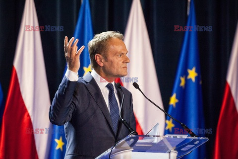 Donald Tusk na Uniwersytecie Warszawskim