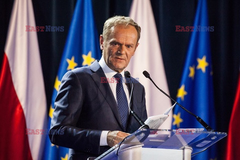 Donald Tusk na Uniwersytecie Warszawskim