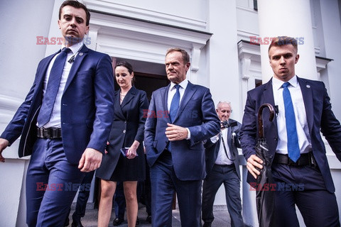 Donald Tusk na Uniwersytecie Warszawskim