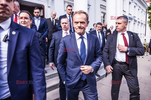 Donald Tusk na Uniwersytecie Warszawskim