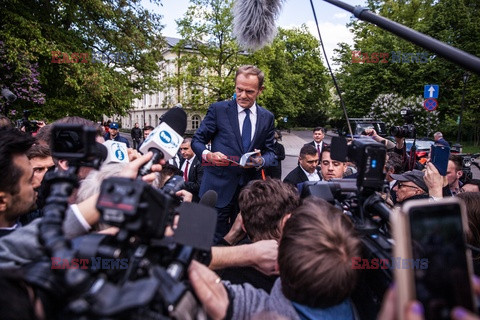 Donald Tusk na Uniwersytecie Warszawskim