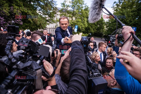 Donald Tusk na Uniwersytecie Warszawskim