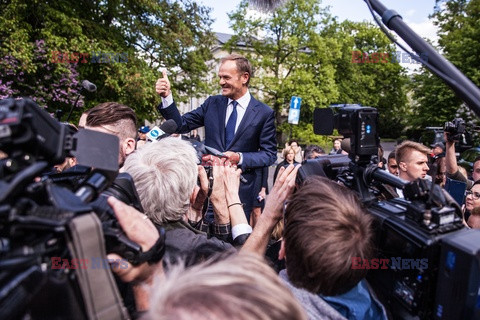 Donald Tusk na Uniwersytecie Warszawskim