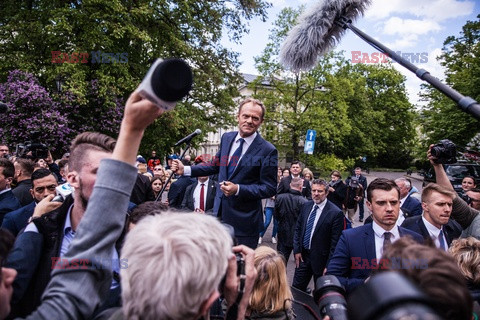 Donald Tusk na Uniwersytecie Warszawskim