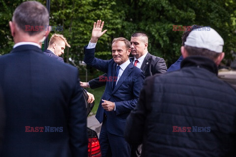 Donald Tusk na Uniwersytecie Warszawskim