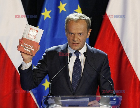 Donald Tusk na Uniwersytecie Warszawskim