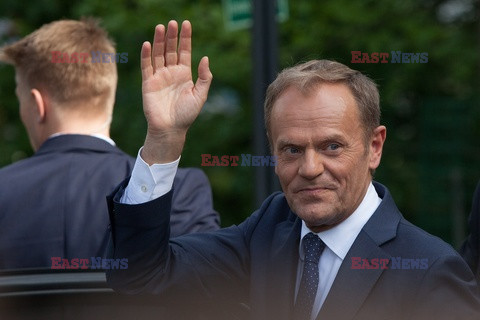 Donald Tusk na Uniwersytecie Warszawskim