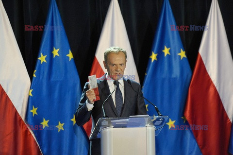 Donald Tusk na Uniwersytecie Warszawskim