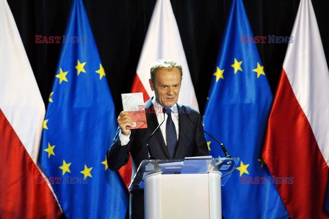 Donald Tusk na Uniwersytecie Warszawskim