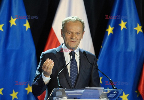 Donald Tusk na Uniwersytecie Warszawskim