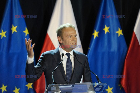 Donald Tusk na Uniwersytecie Warszawskim