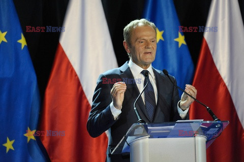 Donald Tusk na Uniwersytecie Warszawskim