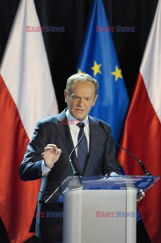 Donald Tusk na Uniwersytecie Warszawskim