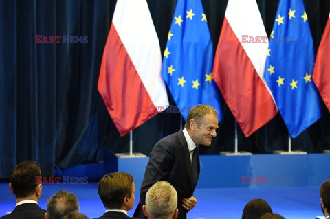 Donald Tusk na Uniwersytecie Warszawskim