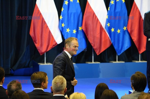 Donald Tusk na Uniwersytecie Warszawskim