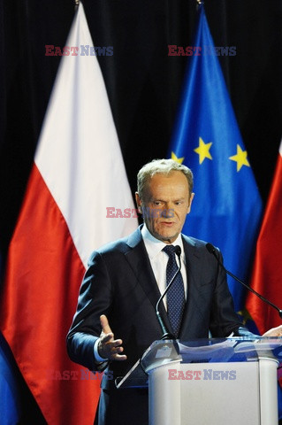 Donald Tusk na Uniwersytecie Warszawskim