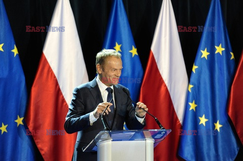 Donald Tusk na Uniwersytecie Warszawskim