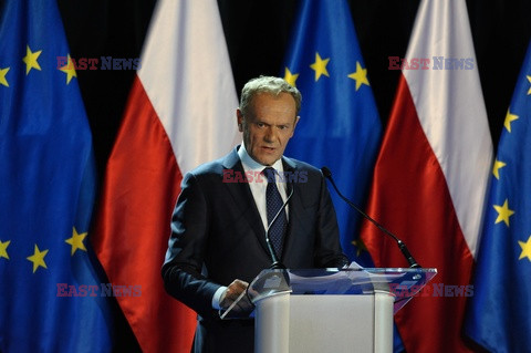 Donald Tusk na Uniwersytecie Warszawskim