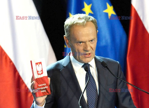 Donald Tusk na Uniwersytecie Warszawskim