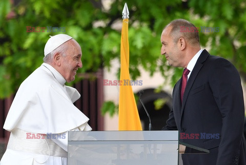 Papież Franciszek z wizytą w Bułgarii