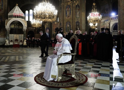 Papież Franciszek z wizytą w Bułgarii