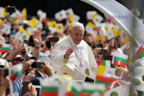 Papież Franciszek z wizytą w Bułgarii