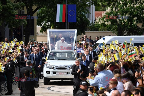 Papież Franciszek z wizytą w Bułgarii