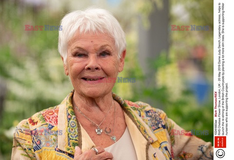 Judy Dench na Chelsea Flower Show