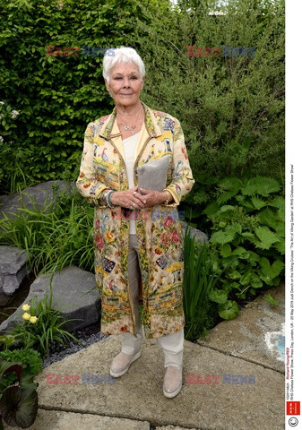 Judy Dench na Chelsea Flower Show