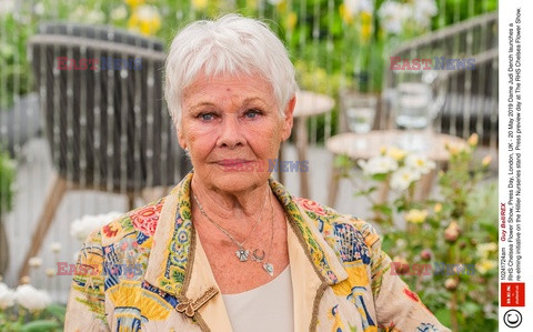 Judy Dench na Chelsea Flower Show