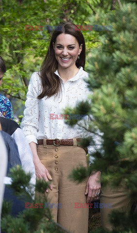 Książęta Cambridge z dziećmi na pokazie Chelsea Flower