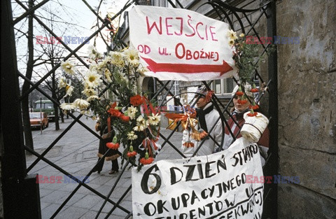 Strajki i demonstracje Solidarności