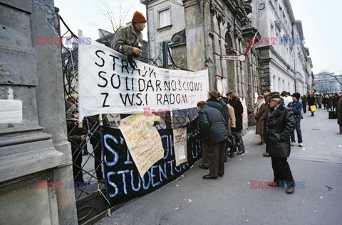 Strajki i demonstracje Solidarności