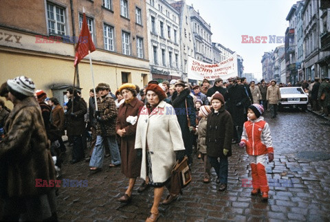 Strajki i demonstracje Solidarności