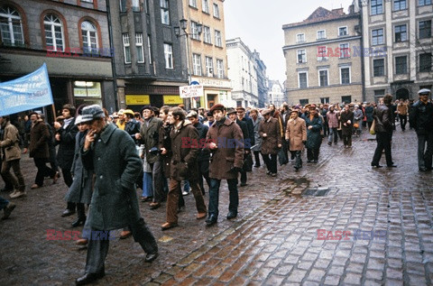 Strajki i demonstracje Solidarności