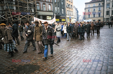 Strajki i demonstracje Solidarności