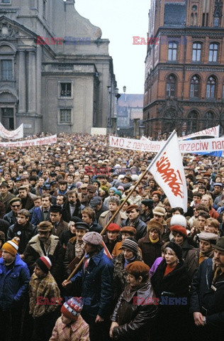 Strajki i demonstracje Solidarności