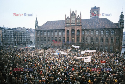 Strajki i demonstracje Solidarności