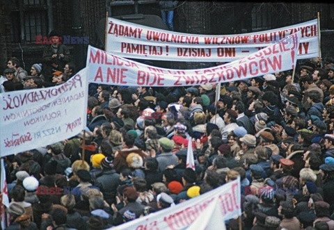 Strajki i demonstracje Solidarności